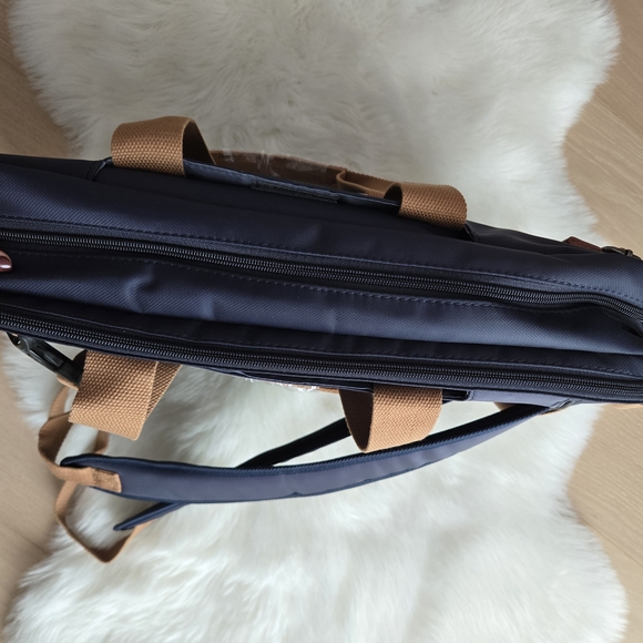 Navy Blue Laptop Bag - Picture 3 of 4